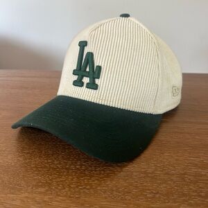 LA Dodgers Green and Cream Baseball Hat
